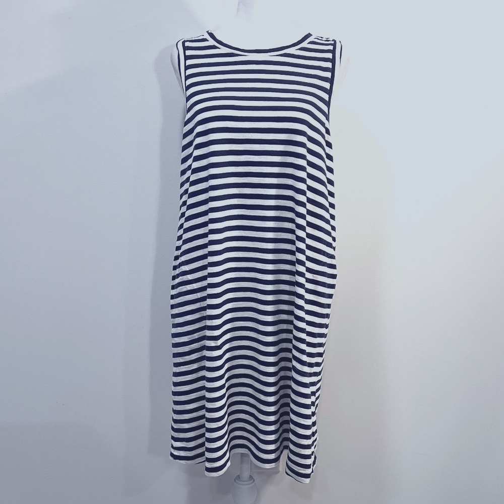 Old Navy Jersey Knit Striped Tank Dress Size X-Large
